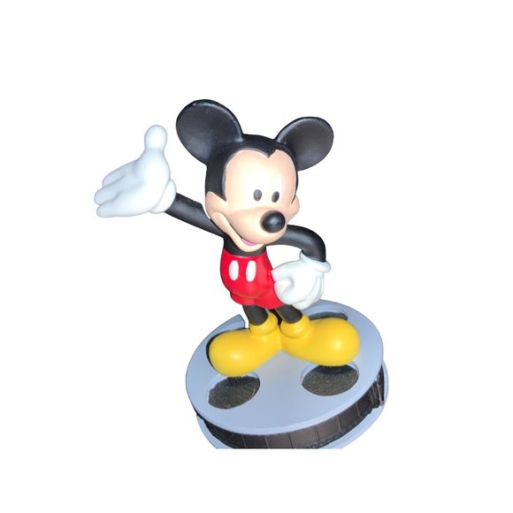 Disney Mickey Mouse Figurine 1999 Applause Resin Figure Standing on Film Reel - Picture 9 of 10
